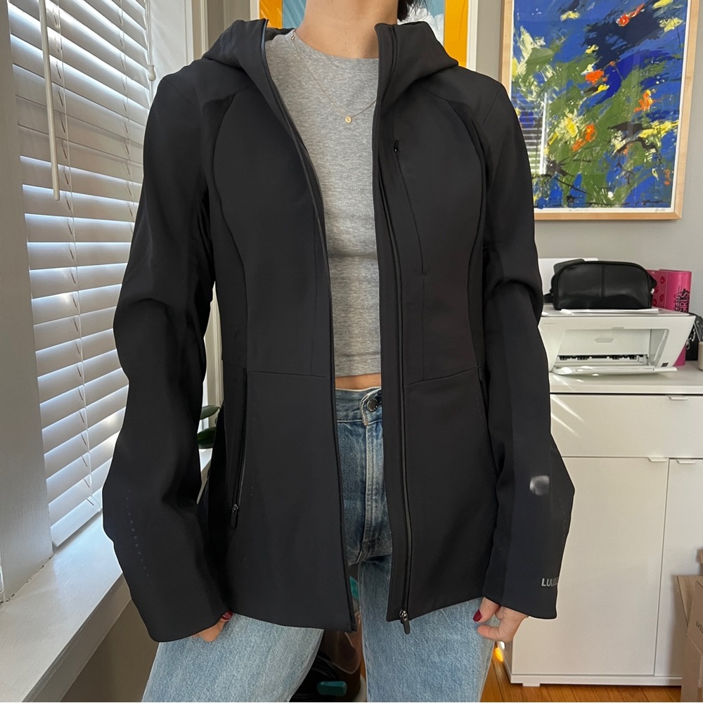 Lululemon Cross Chill Performance Jacket Black Zs 8